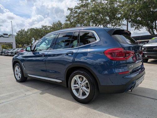 Phytonic Blue Metallic 2021 BMW X3 xDrive30i