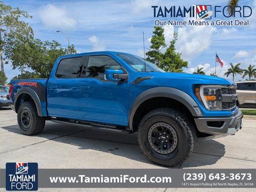VELOCITY BLUE METALLIC 2021 Ford F-150 Raptor