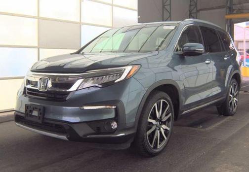 Steel Sapphire Metallic 2021 Honda Pilot AWD Elite