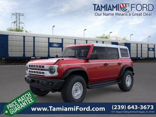RUBY RED MET TNTD CLEARCOAT 2026 Ford Bronco Heritage Edition
