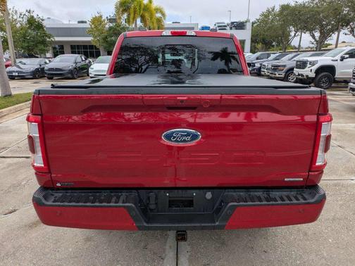 Rapid Red Metallic Tinted Clearcoat 2023 Ford F-150 Lariat