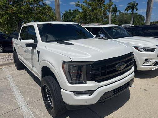 STAR WHITE METALLIC TRICOAT 2022 Ford F-150 Lariat
