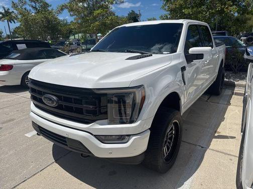 STAR WHITE METALLIC TRICOAT 2022 Ford F-150 Lariat