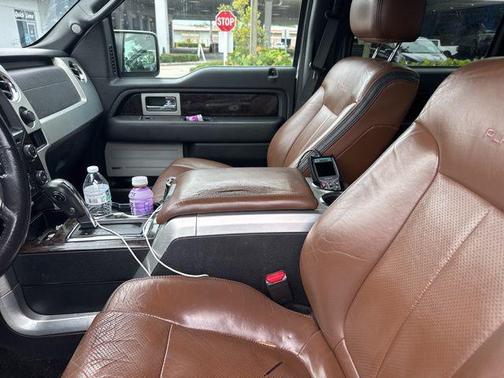 WHITE PLATINUM MET TRI-COAT 2013 Ford F-150 Platinum