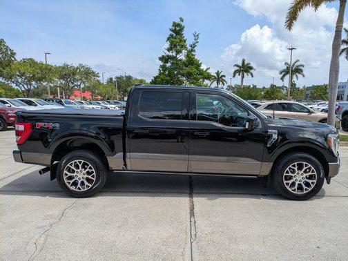 AGATE BLACK METALLIC 2022 Ford F-150 King Ranch