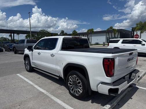 White Frost Tricoat 2025 GMC Sierra 1500 Denali Ultimate