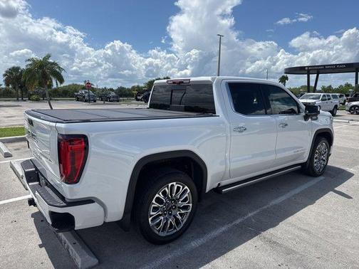 White Frost Tricoat 2025 GMC Sierra 1500 Denali Ultimate