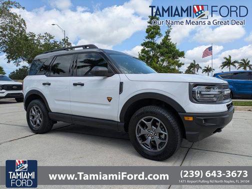 OXFORD WHITE 2023 Ford Bronco Sport Badlands