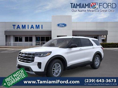 STAR WHITE MET TRI-COAT 2026 Ford Explorer Active