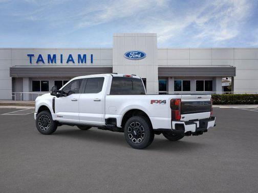 Star White Metallic Tri-Coat 2026 Ford F-350 Platinum