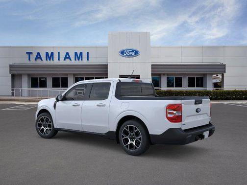 SPACE WHITE METALLIC 2026 Ford Maverick Lariat