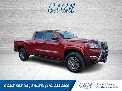 Cardinal Red Metallic Tricoat 2025 Nissan Frontier SV