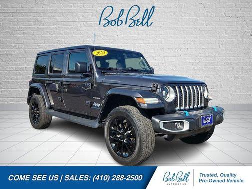 Granite Crystal Metallic Clearcoat 2023 Jeep Wrangler 4xe Sahara