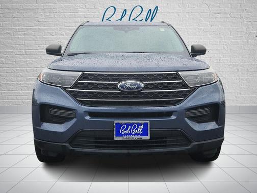 Infinite Blue Metallic Tinted Clearcoat 2021 Ford Explorer XLT