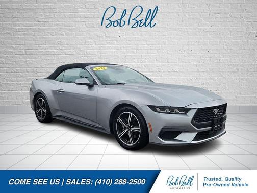 Silver Metallic 2024 Ford Mustang EcoBoost Premium