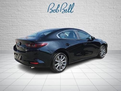 Jet Black Mica 2025 Mazda Mazda3 FWD w/Preferred Package