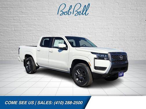 Glacier White 2026 Nissan Frontier SV