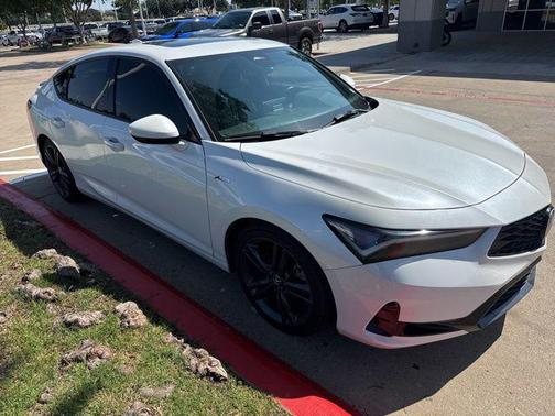 Platinum White Pearl 2024 Acura Integra A-SPEC