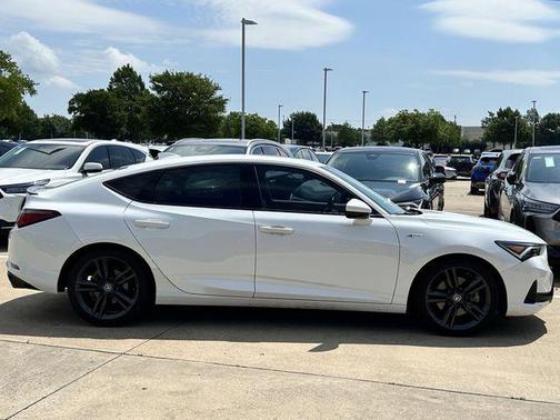 Platinum White Pearl 2024 Acura Integra A-SPEC