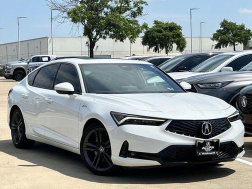 Platinum White Pearl 2024 Acura Integra A-SPEC