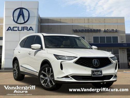 Platinum White Pearl 2023 Acura MDX Technology Package