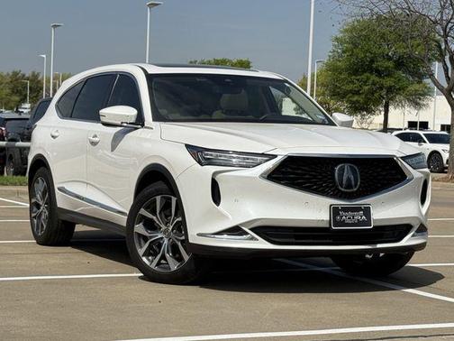 Platinum White Pearl 2023 Acura MDX Technology Package