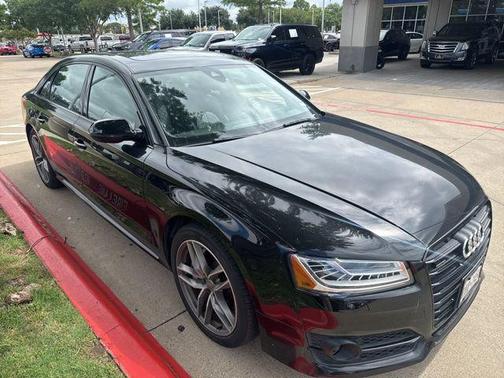 Mythos Black Metallic 2017 Audi A8 L 4.0T Sport