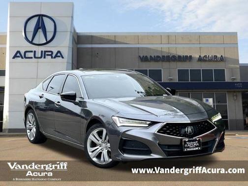 Modern Steel Metallic 2021 Acura TLX Technology