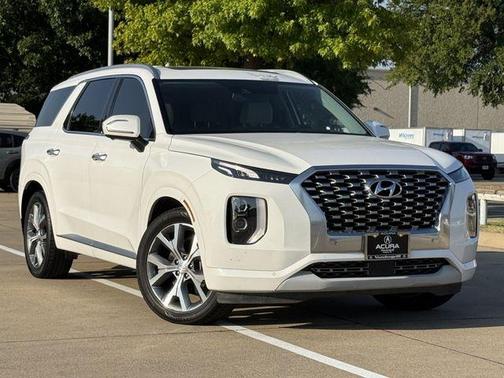 Hyper White 2021 Hyundai PALISADE Limited
