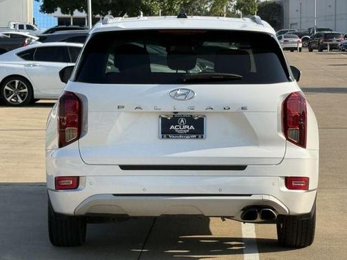 Hyper White 2021 Hyundai PALISADE Limited