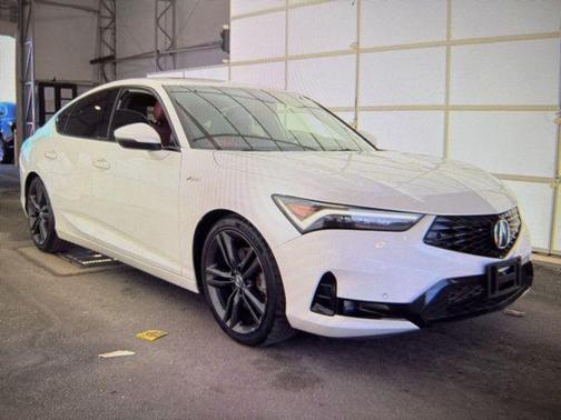 Platinum White Pearl 2024 Acura Integra A-SPEC Technology