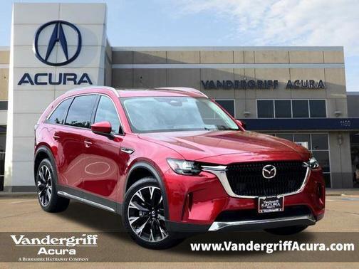 Soul Red Crystal Metallic 2024 Mazda CX-90 PHEV Premium Plus
