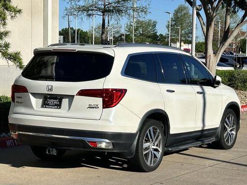 White Diamond Pearl 2016 Honda Pilot Elite