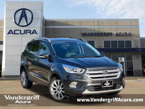 Magnetic Metallic 2017 Ford Escape Titanium