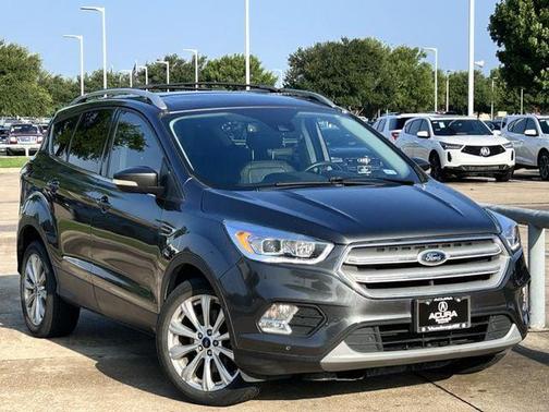 Magnetic Metallic 2017 Ford Escape Titanium