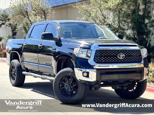 Midnight Black Metallic 2021 Toyota Tundra SR5