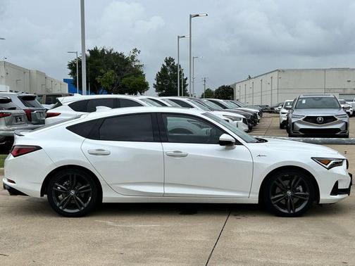 Platinum White Pearl 2025 Acura Integra A-SPEC Technology
