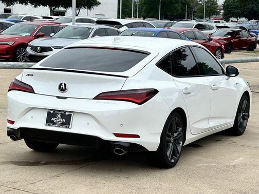Platinum White Pearl 2025 Acura Integra A-SPEC Technology