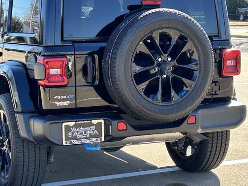 Black Clearcoat 2023 Jeep Wrangler 4xe Sahara