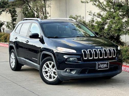 Brilliant Black Crystal Pearlcoat 2015 Jeep Cherokee Latitude