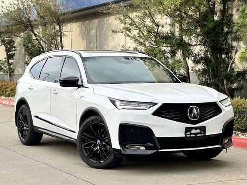 Platinum White Pearl 2025 Acura MDX A-SPEC Advance Package