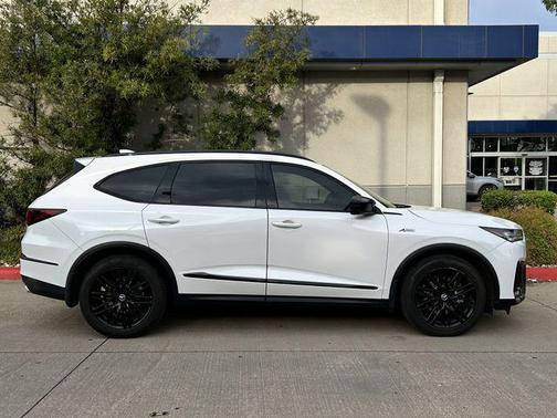 Platinum White Pearl 2025 Acura MDX A-SPEC Advance Package