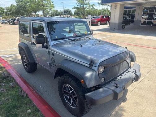 Billet Silver Metallic Clearcoat 2018 Jeep Wrangler JK Sport SUV