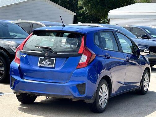 Aegean Blue Metallic 2016 Honda Fit LX