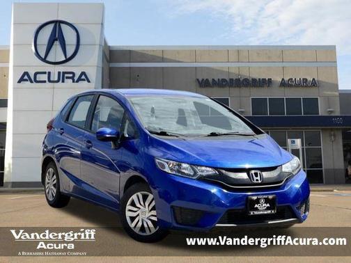 Aegean Blue Metallic 2016 Honda Fit LX