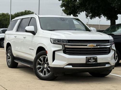 Iridescent Pearl Tricoat 2021 Chevrolet Suburban LT