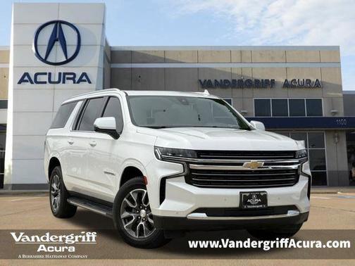 Iridescent Pearl Tricoat 2021 Chevrolet Suburban LT