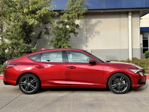 Performance Red Pearl 2025 Acura Integra A-SPEC Technology