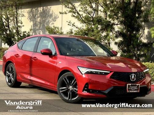 Performance Red Pearl 2025 Acura Integra A-SPEC Technology