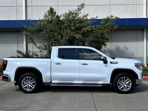 Summit White 2021 GMC Sierra 1500 SLT